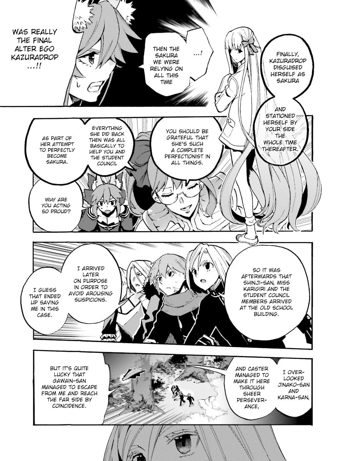 Fate/Extra CCC FoxTail Chapter 65 page 5 - 