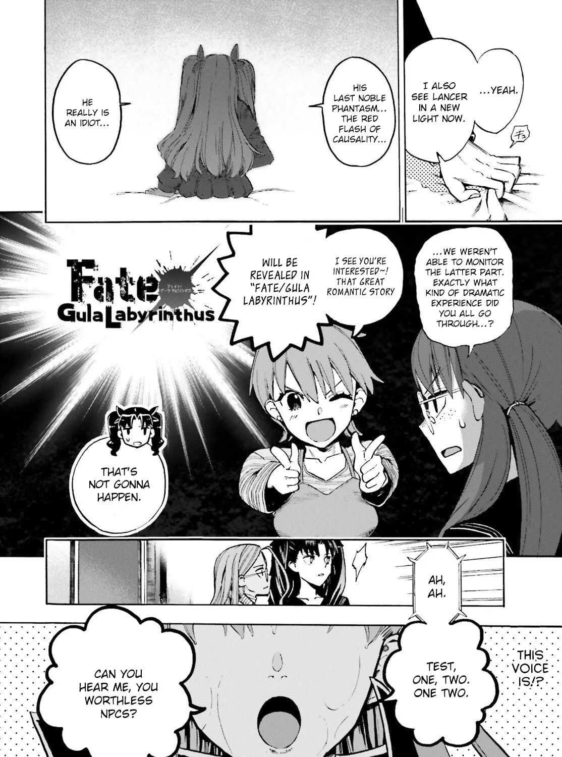 Fate/Extra CCC FoxTail Chapter 78 page 15 - 