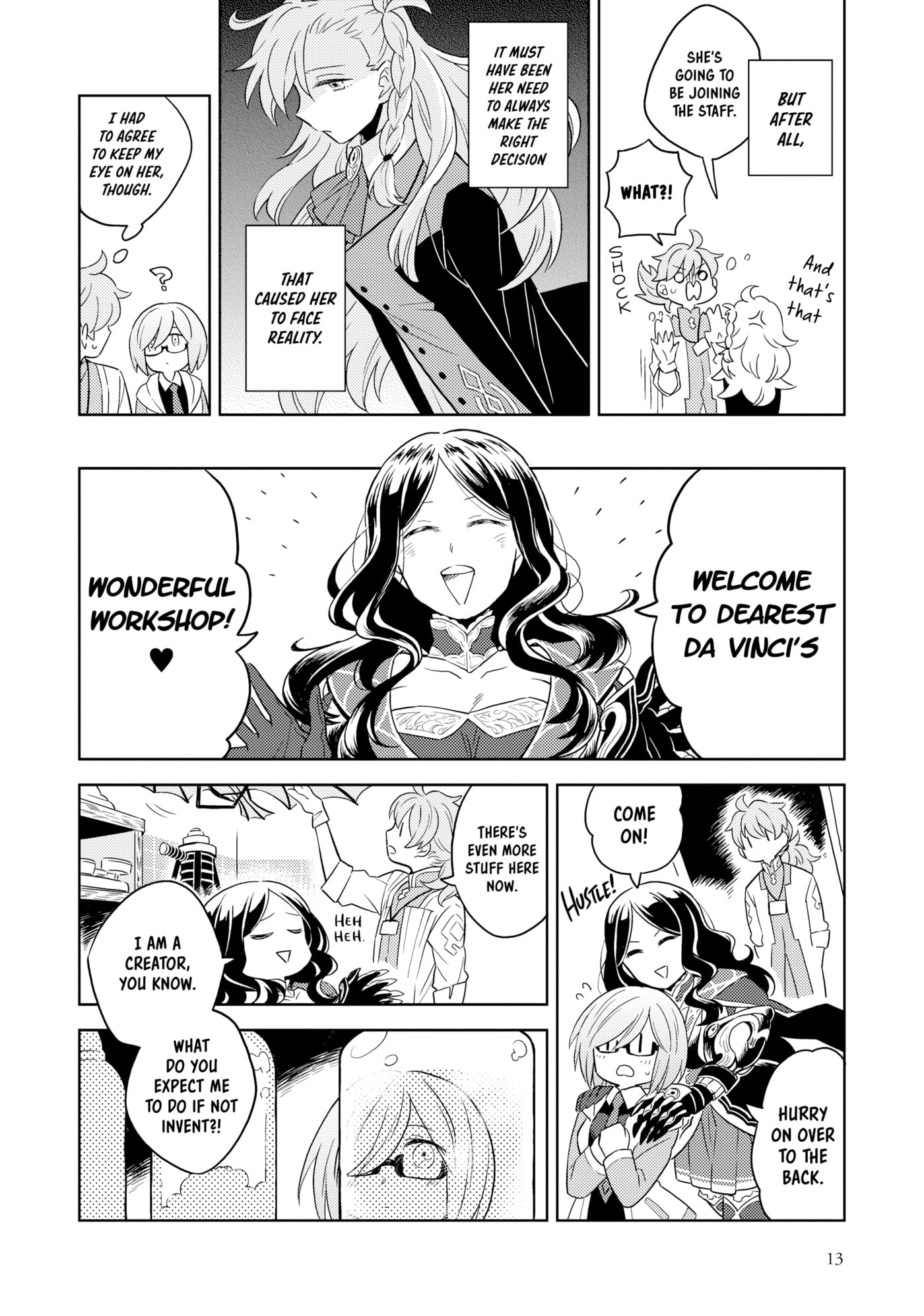 Fate/Grand Order: Chaldea Scrapbook Chapter 1 page 13 - 