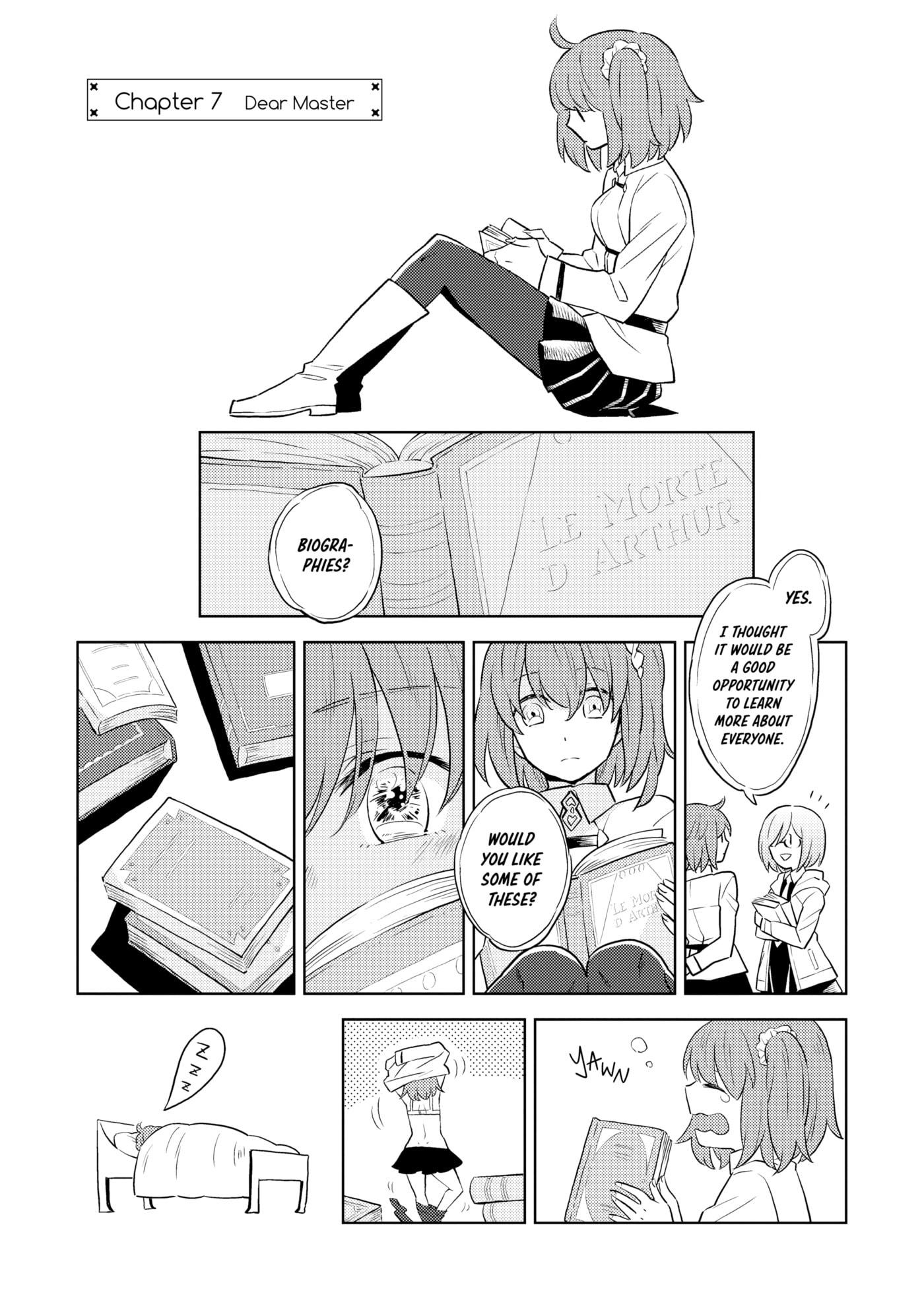 Fate/Grand Order: Chaldea Scrapbook Chapter 7 page 1 - 