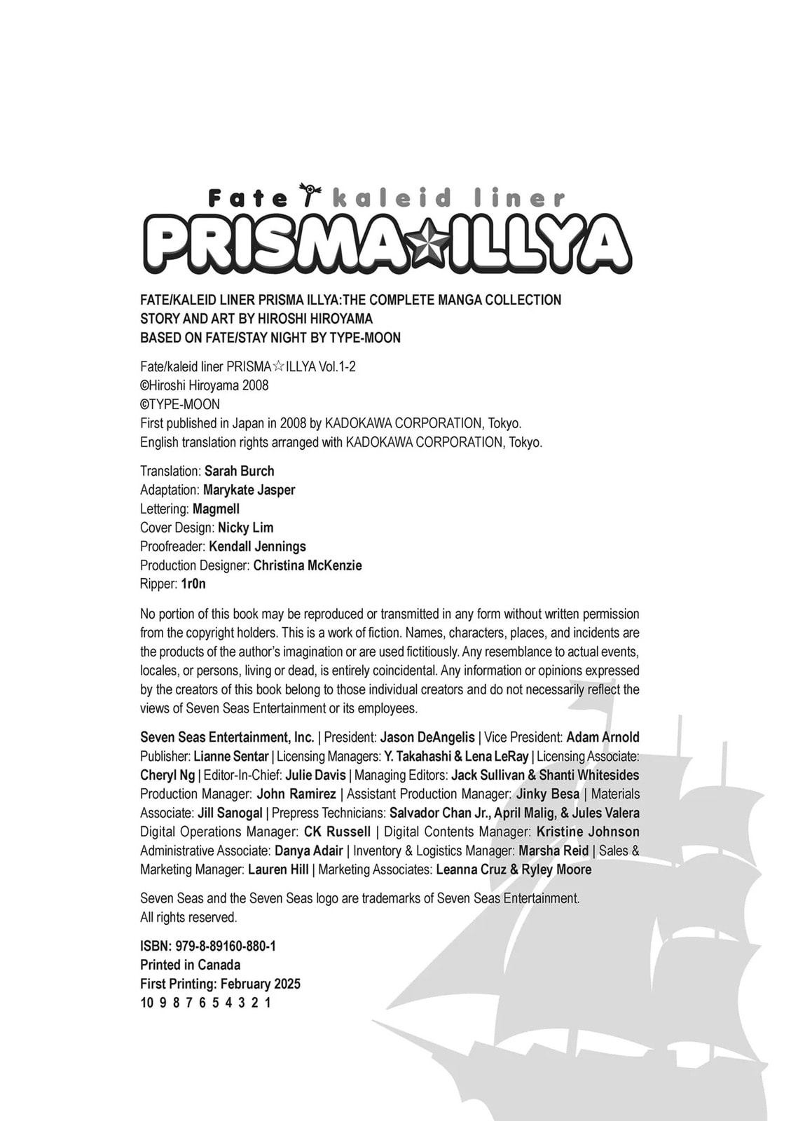 Fate/kaleid liner Prisma☆Illya Chapter 0 page 212 - 
