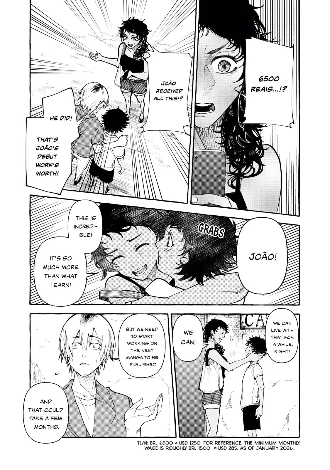 Favela no Mangaka Chapter 12 page 33 - 