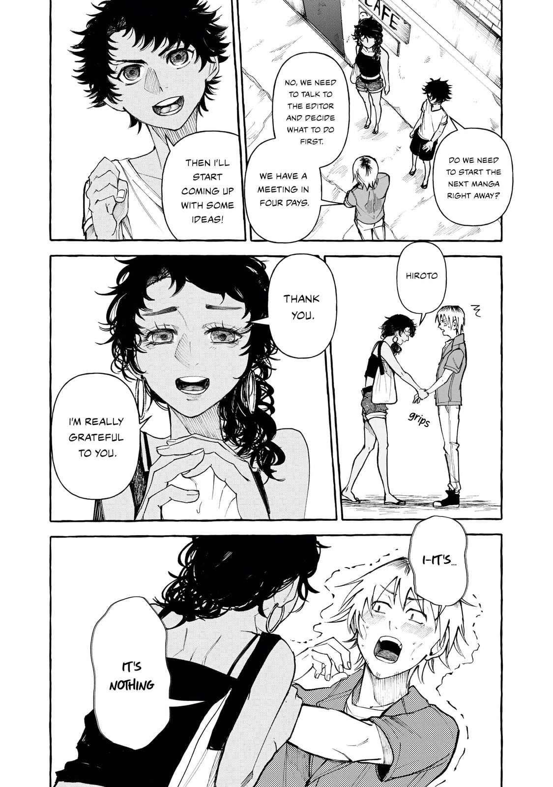 Favela no Mangaka Chapter 12 page 34 - 