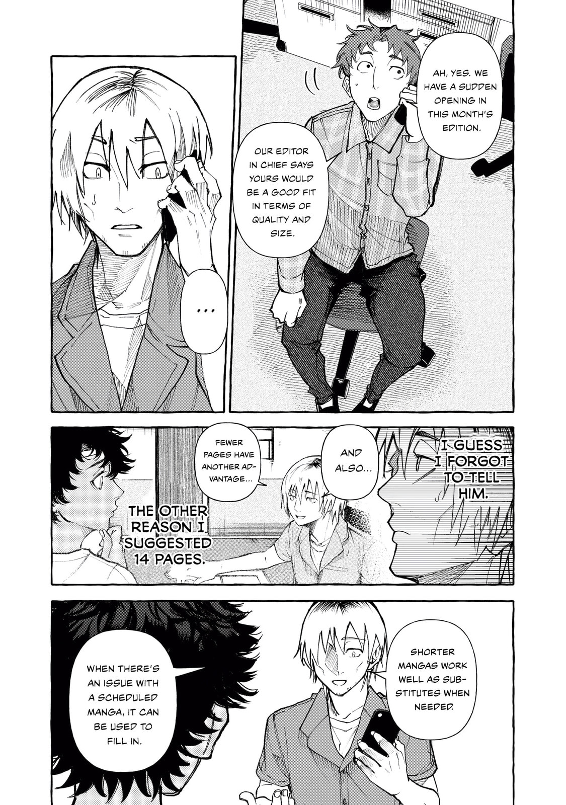 Favela no Mangaka Chapter 12 page 9 - 
