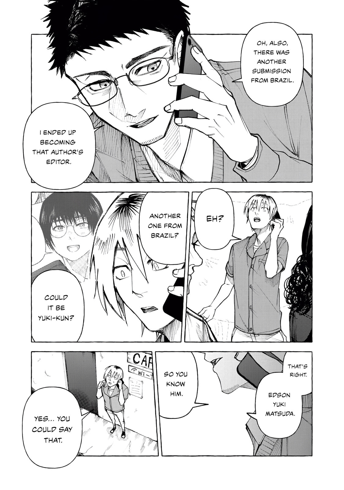 Favela no Mangaka Chapter 13 page 22 - 