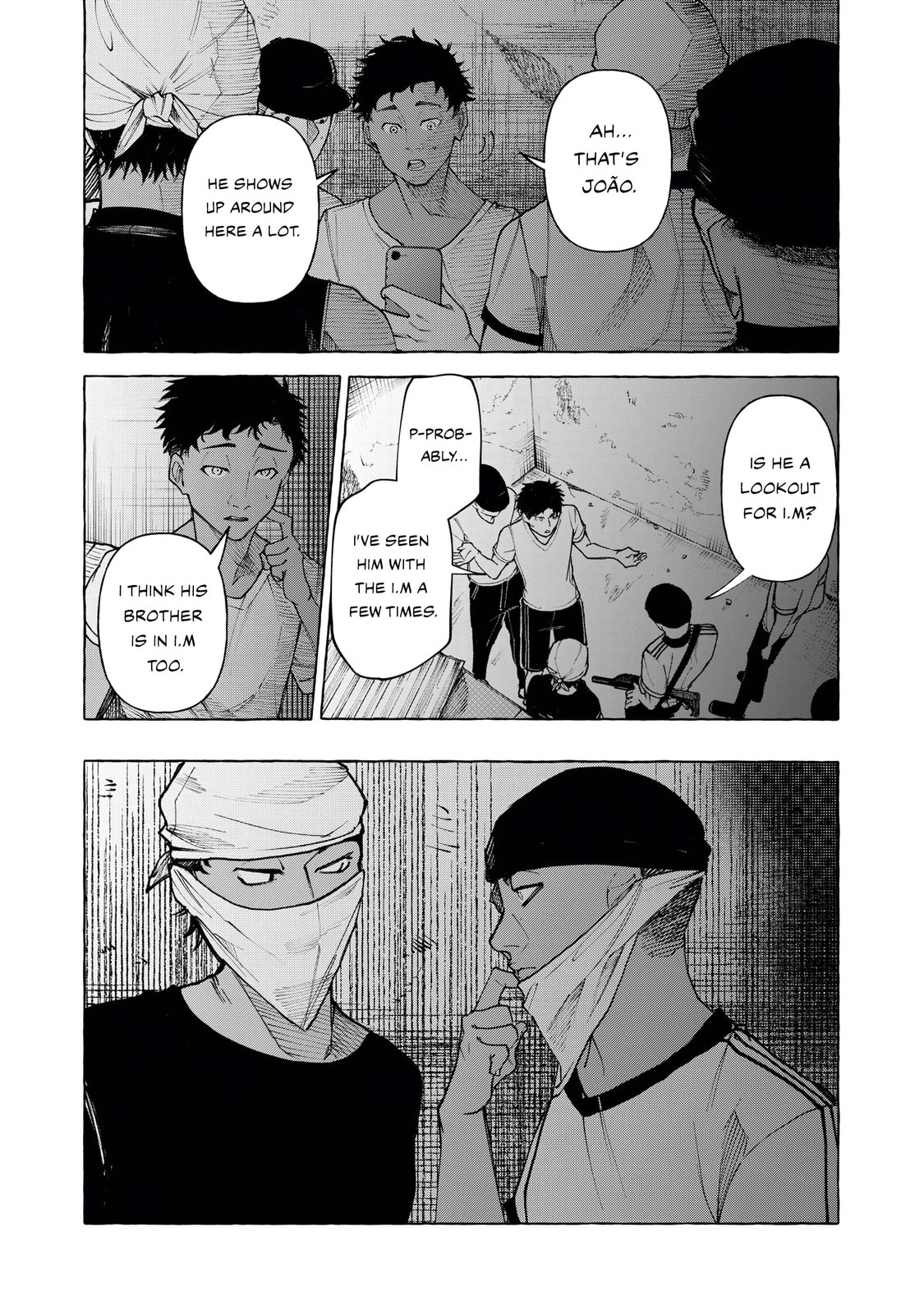 Favela no Mangaka Chapter 13 page 34 - 