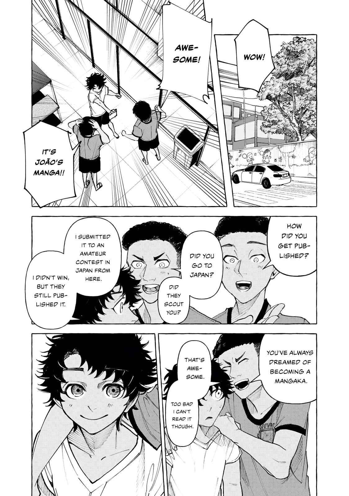 Favela no Mangaka Chapter 13 page 8 - 