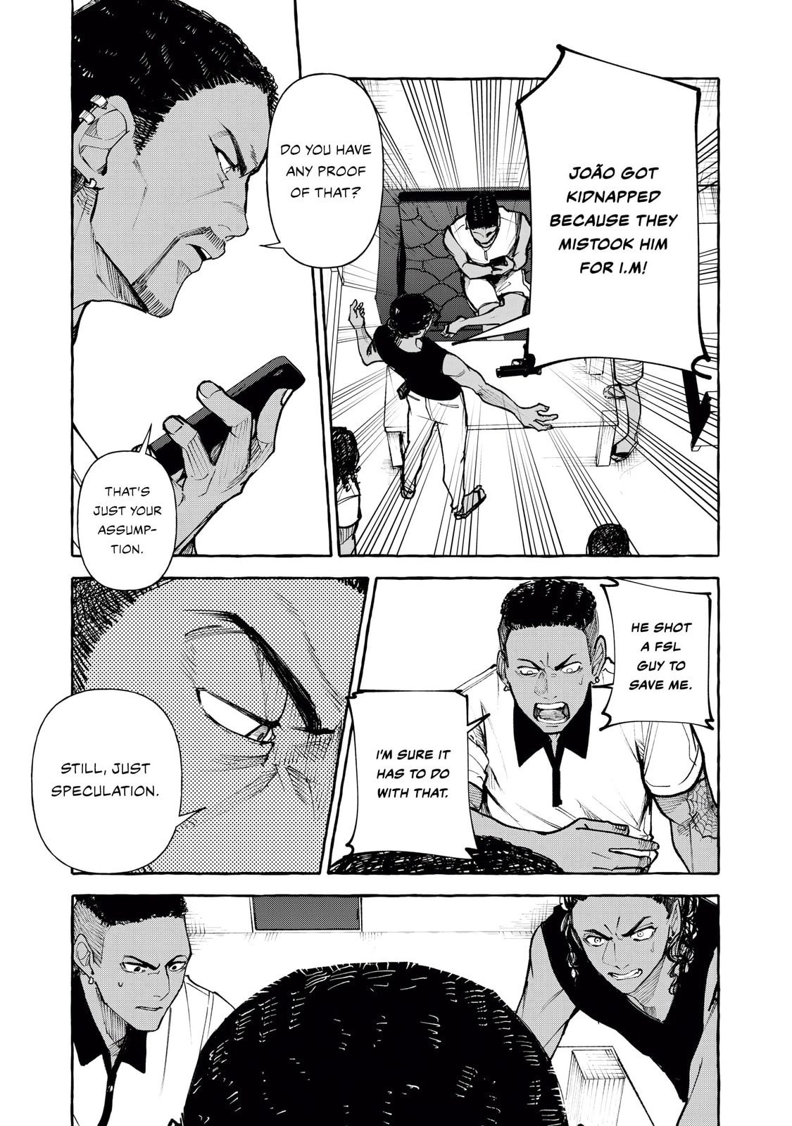 Favela no Mangaka Chapter 14 page 21 - 
