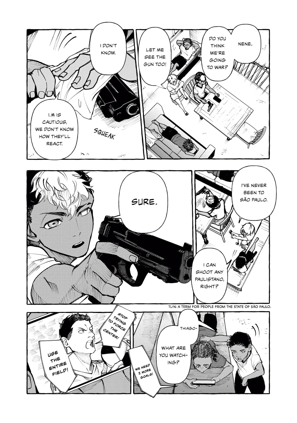 Favela no Mangaka Chapter 14 page 31 - 