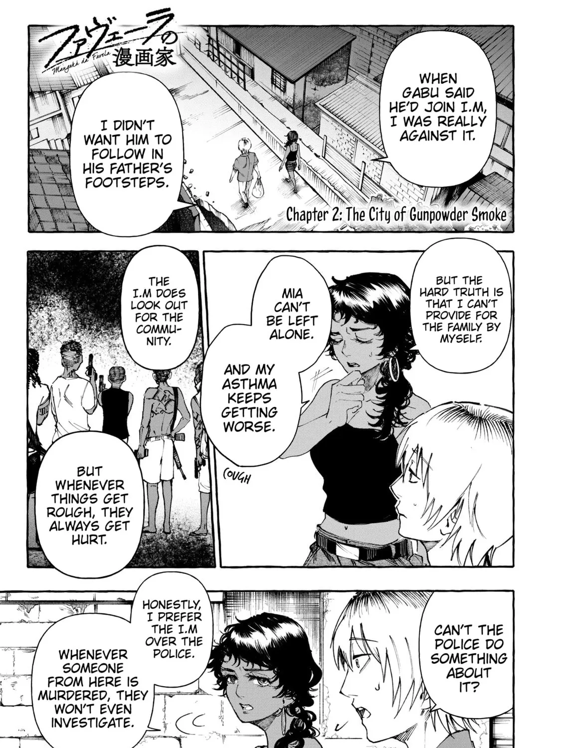 Favela no Mangaka Chapter 2 page 3 - 