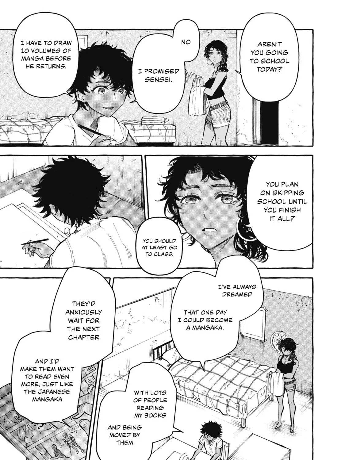 Favela no Mangaka Chapter 4 page 11 - 