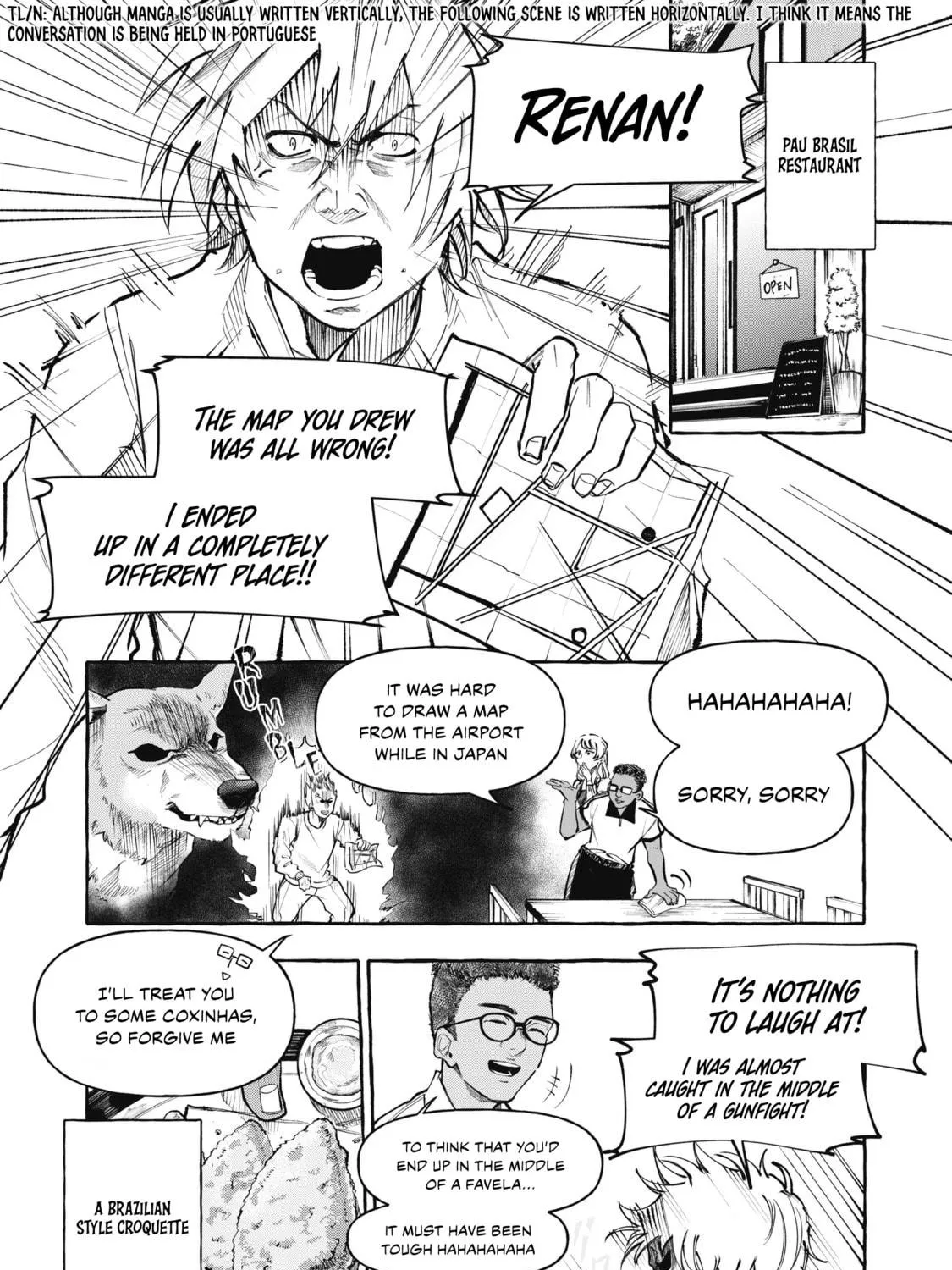 Favela no Mangaka Chapter 4 page 17 - 