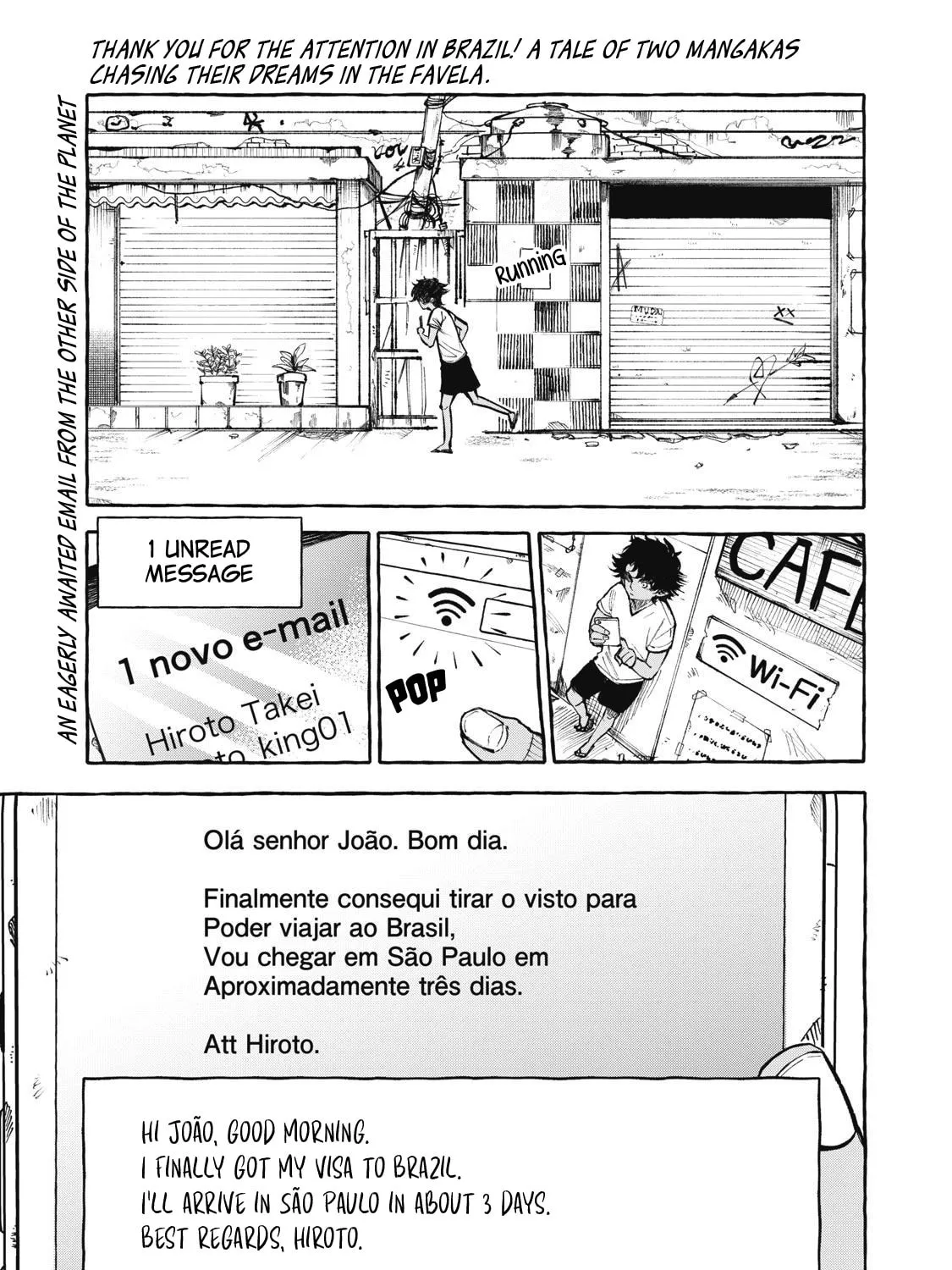 Favela no Mangaka Chapter 5 page 3 - 