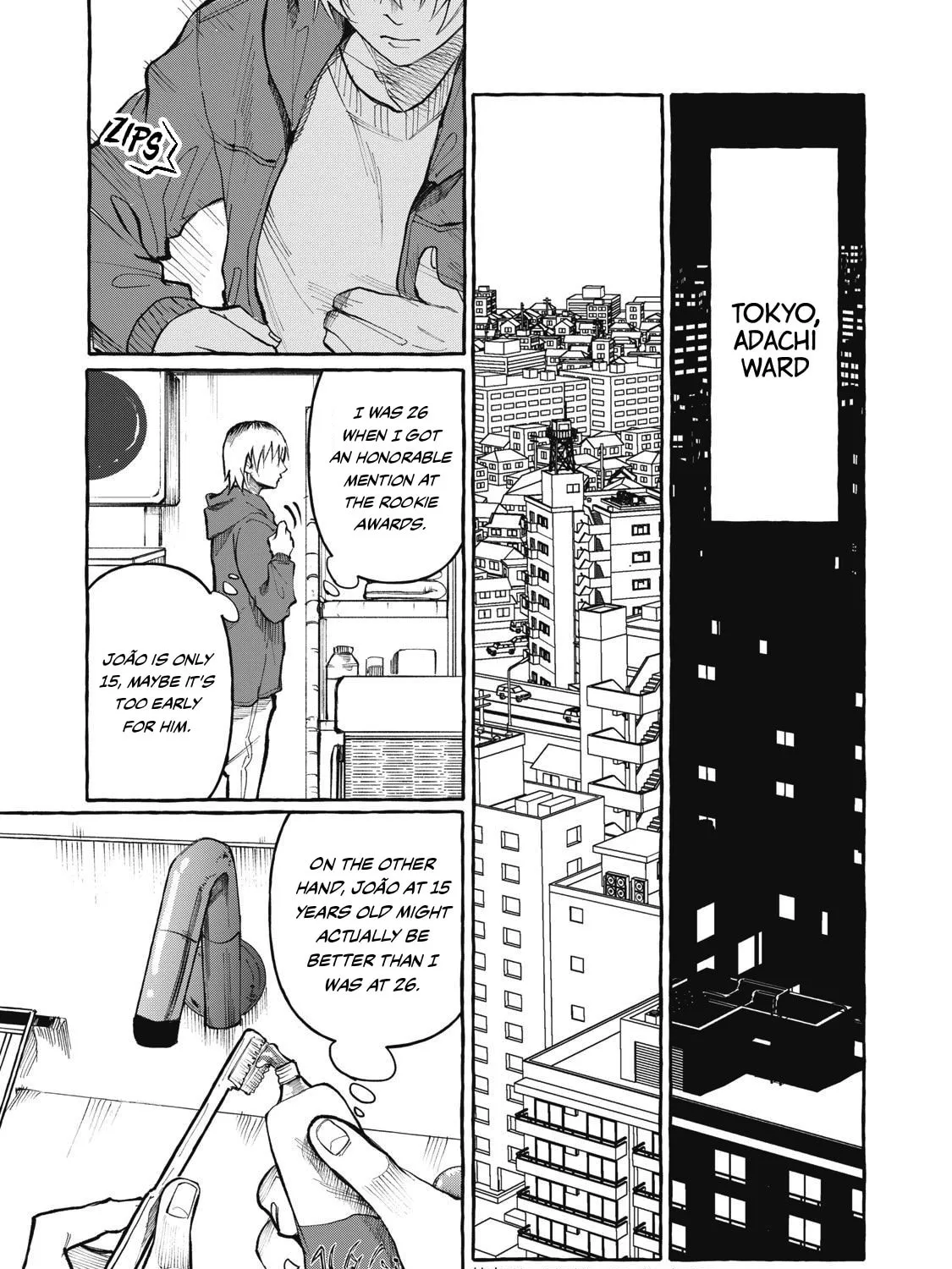 Favela no Mangaka Chapter 5 page 7 - 