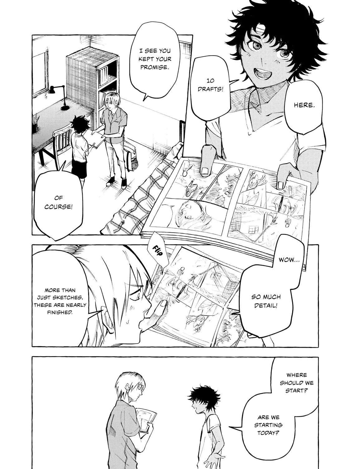 Favela no Mangaka Chapter 6 page 57 - 