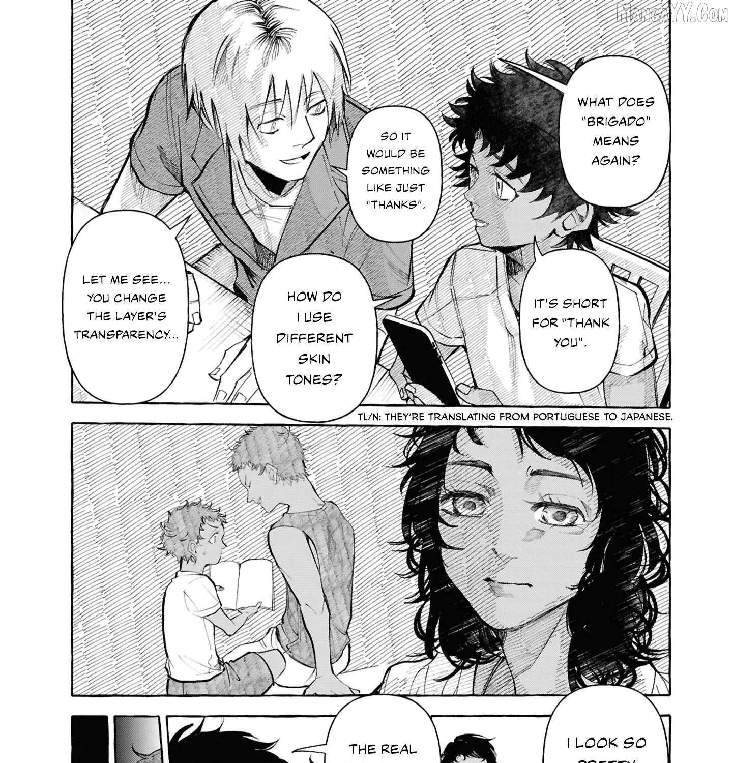 Favela no Mangaka Chapter 9 page 54 - 