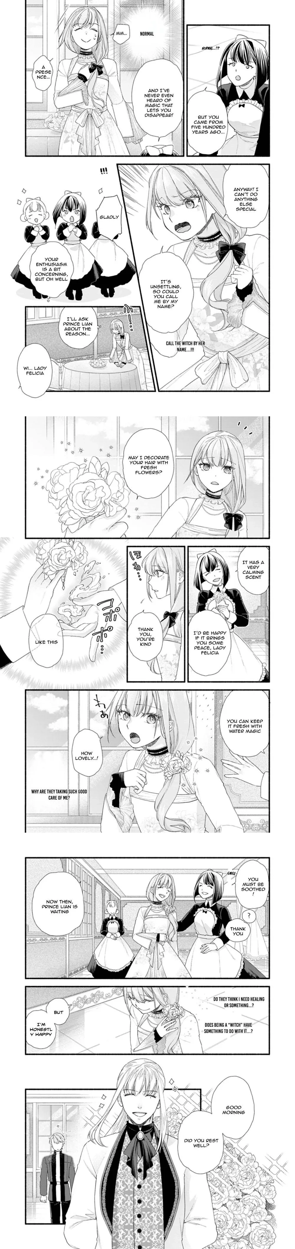 Felicia Moves Forward — Finding Happiness 500 Years Later Chapter 2 page 2 - 