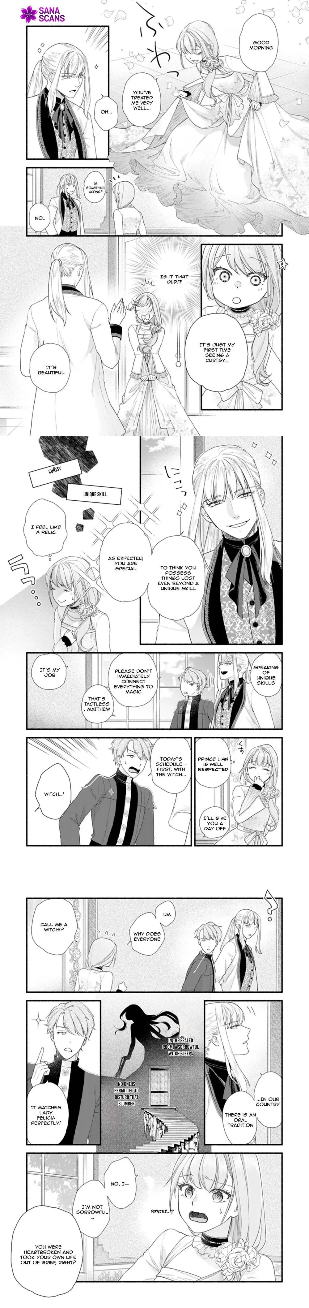 Felicia Moves Forward — Finding Happiness 500 Years Later Chapter 2 page 3 - 