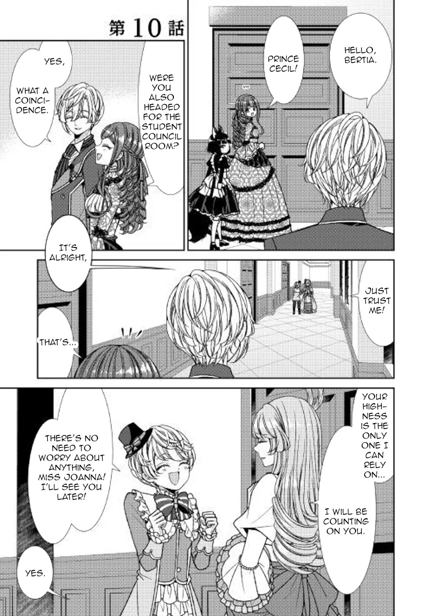 Fiancée’S Observation Log Of The Self-Proclaimed Villainess Chapter 10 page 1 - 