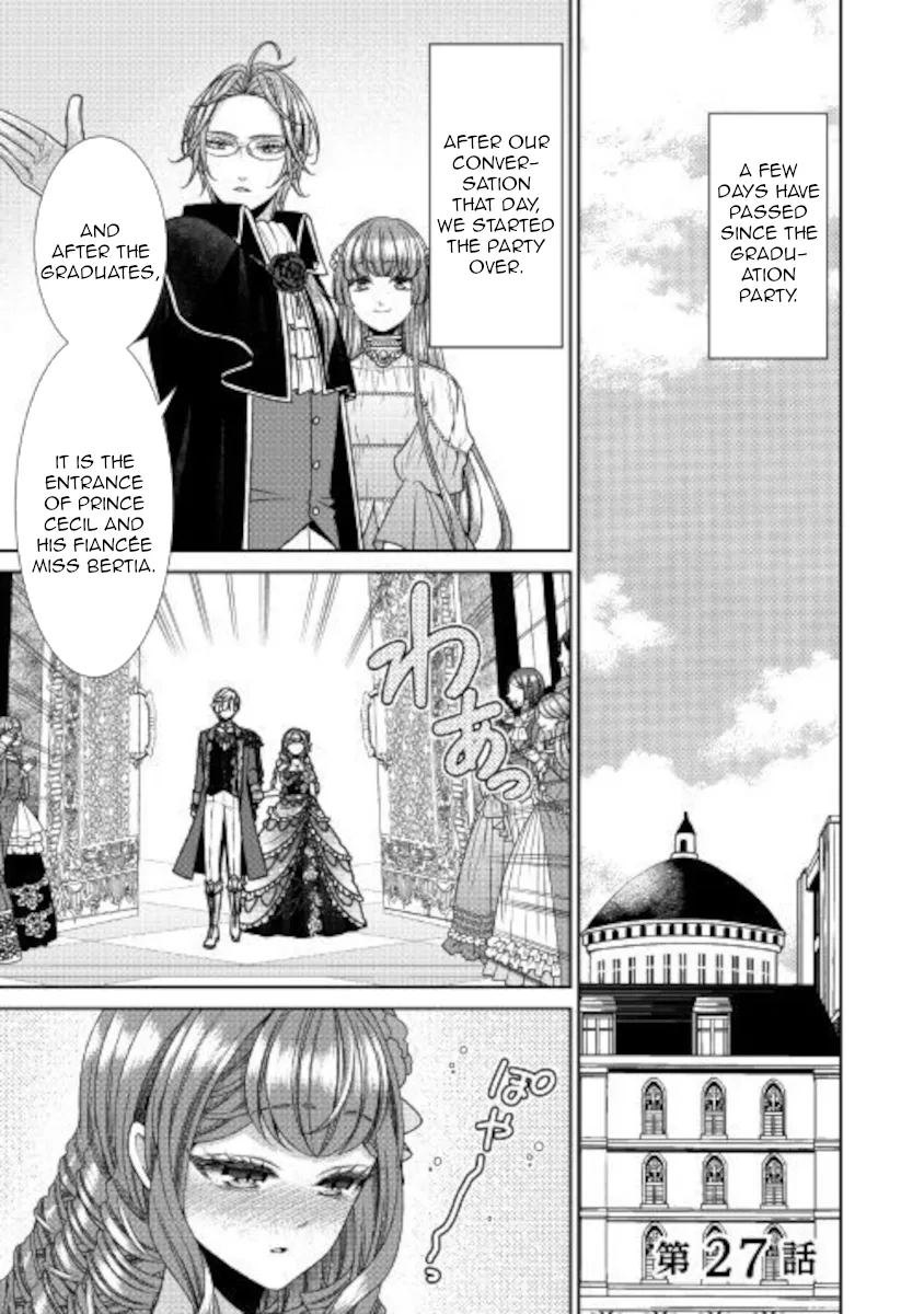 Fiancée’S Observation Log Of The Self-Proclaimed Villainess Chapter 27 page 1 - 
