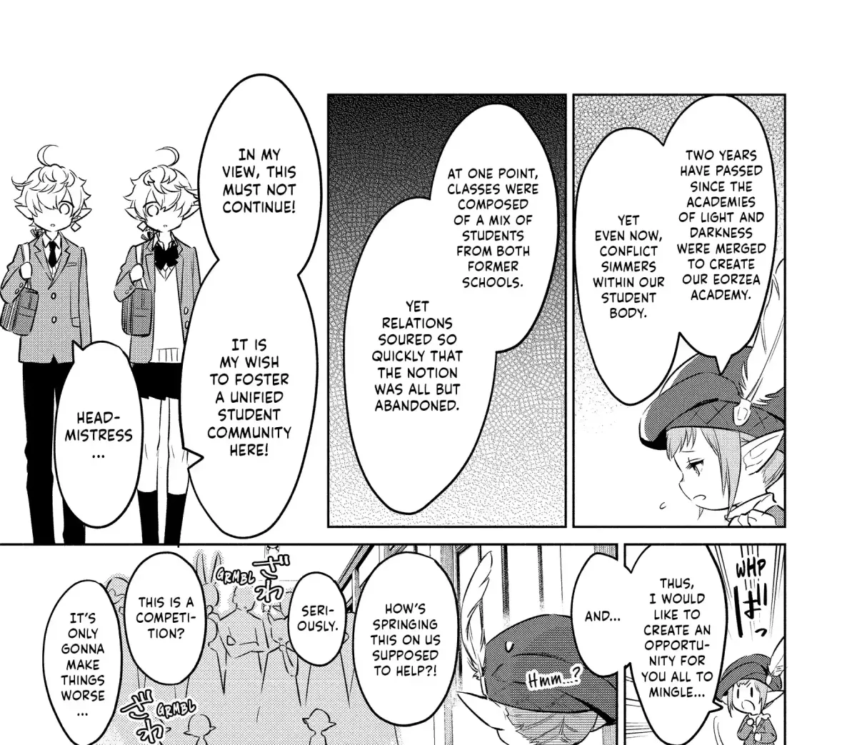 FINAL FANTASY XIV: Eorzea Academy Chapter 1.2 page 21 - 