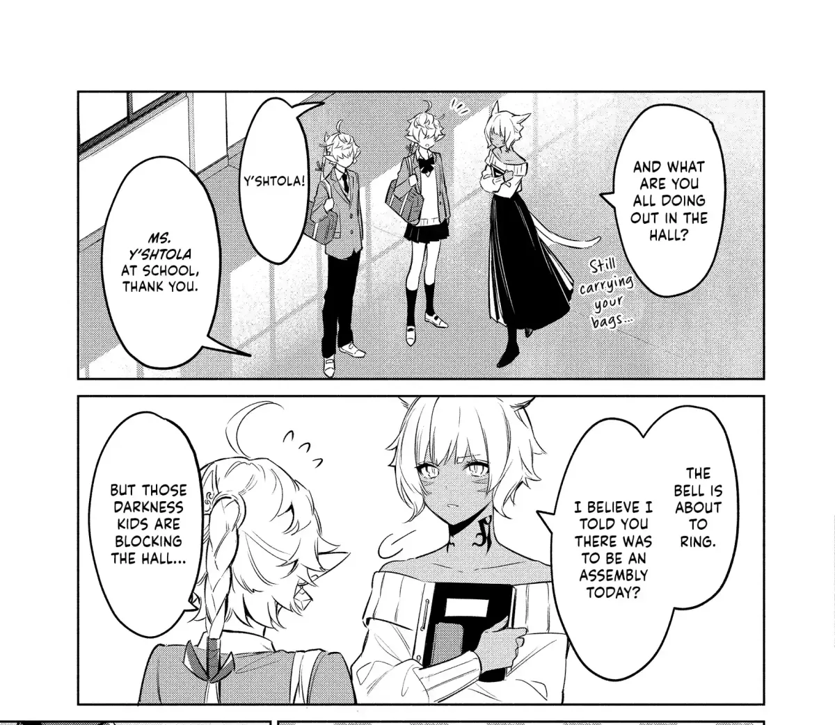 FINAL FANTASY XIV: Eorzea Academy Chapter 1.2 page 9 - 