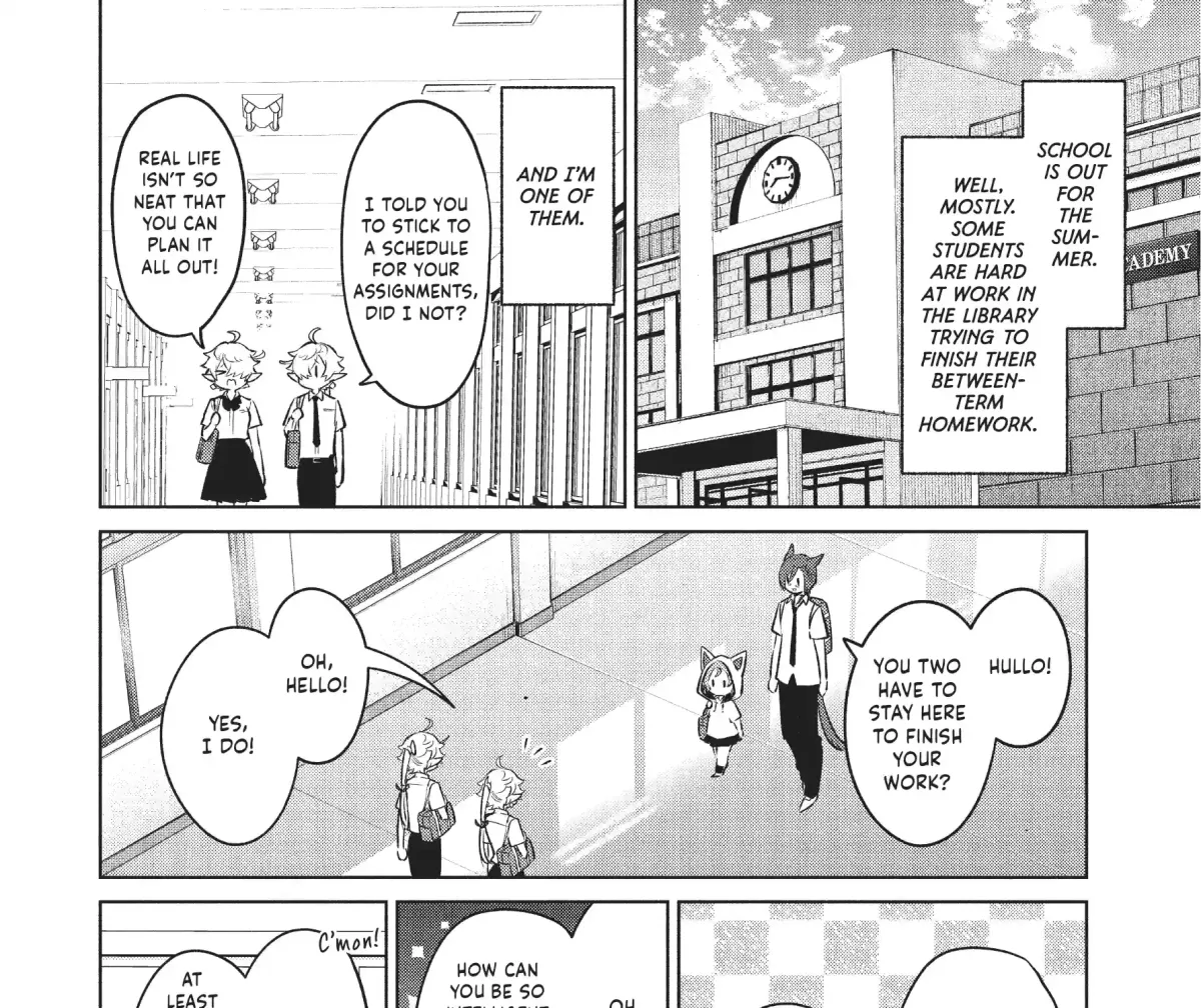 FINAL FANTASY XIV: Eorzea Academy Chapter 5.1 page 3 - 