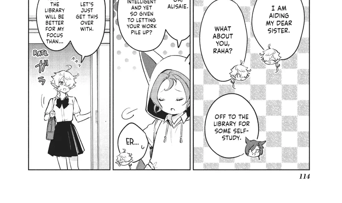 FINAL FANTASY XIV: Eorzea Academy Chapter 5.1 page 4 - 