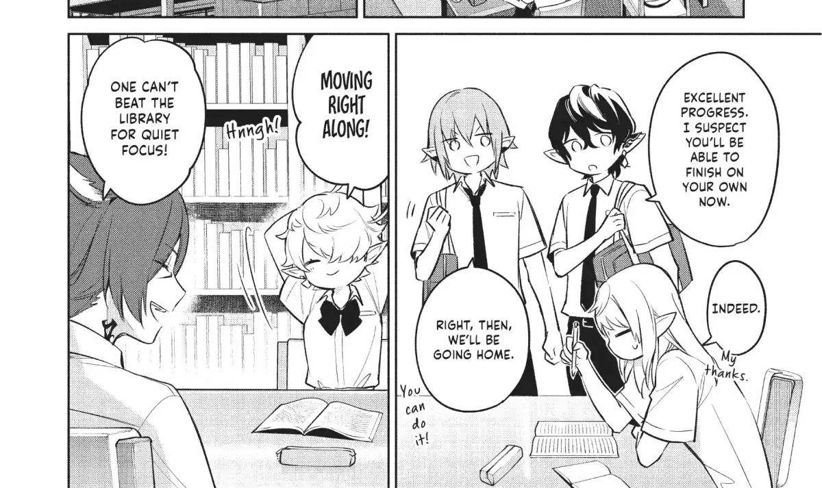 FINAL FANTASY XIV: Eorzea Academy Chapter 5.1 page 8 - 