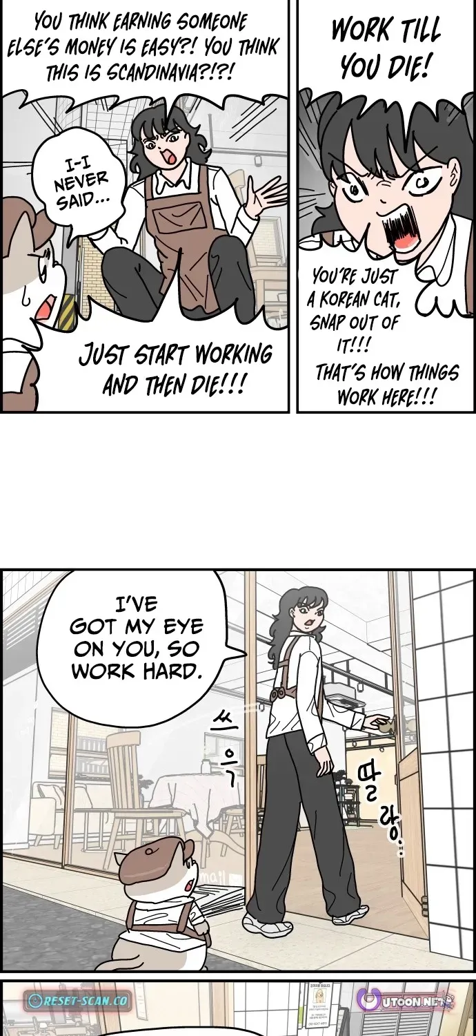 First-Job Cat Chapter 4 page 10 - 