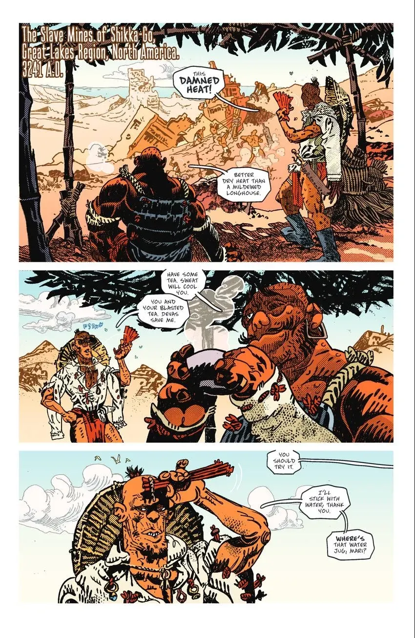 First Knife Chapter 1 page 3 - 