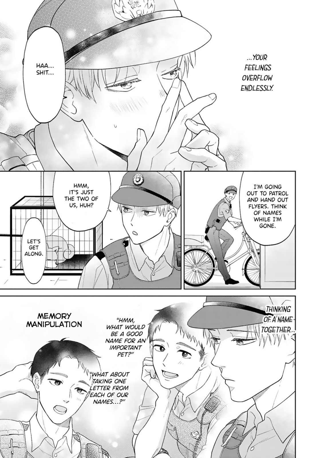 First Love in Blue Chapter 2 page 8 - 