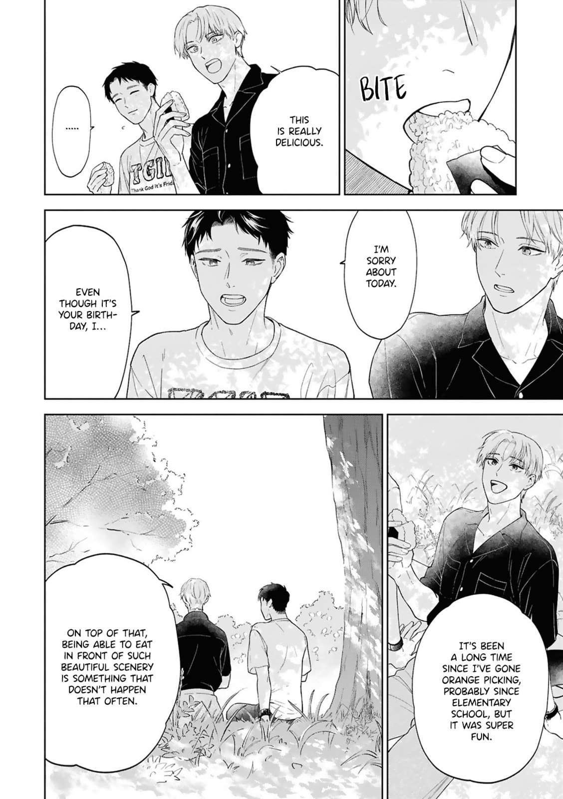 First Love in Blue Chapter 4 page 3 - 