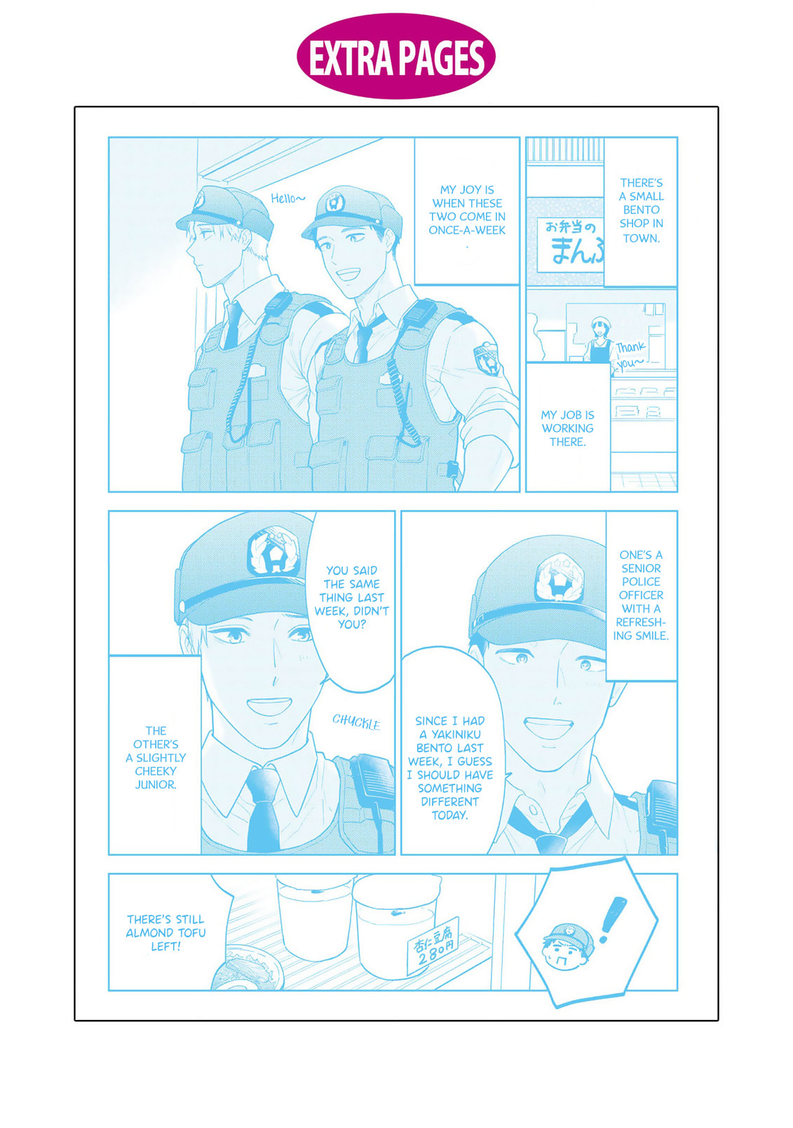 First Love in Blue Chapter 5.5 page 8 - 