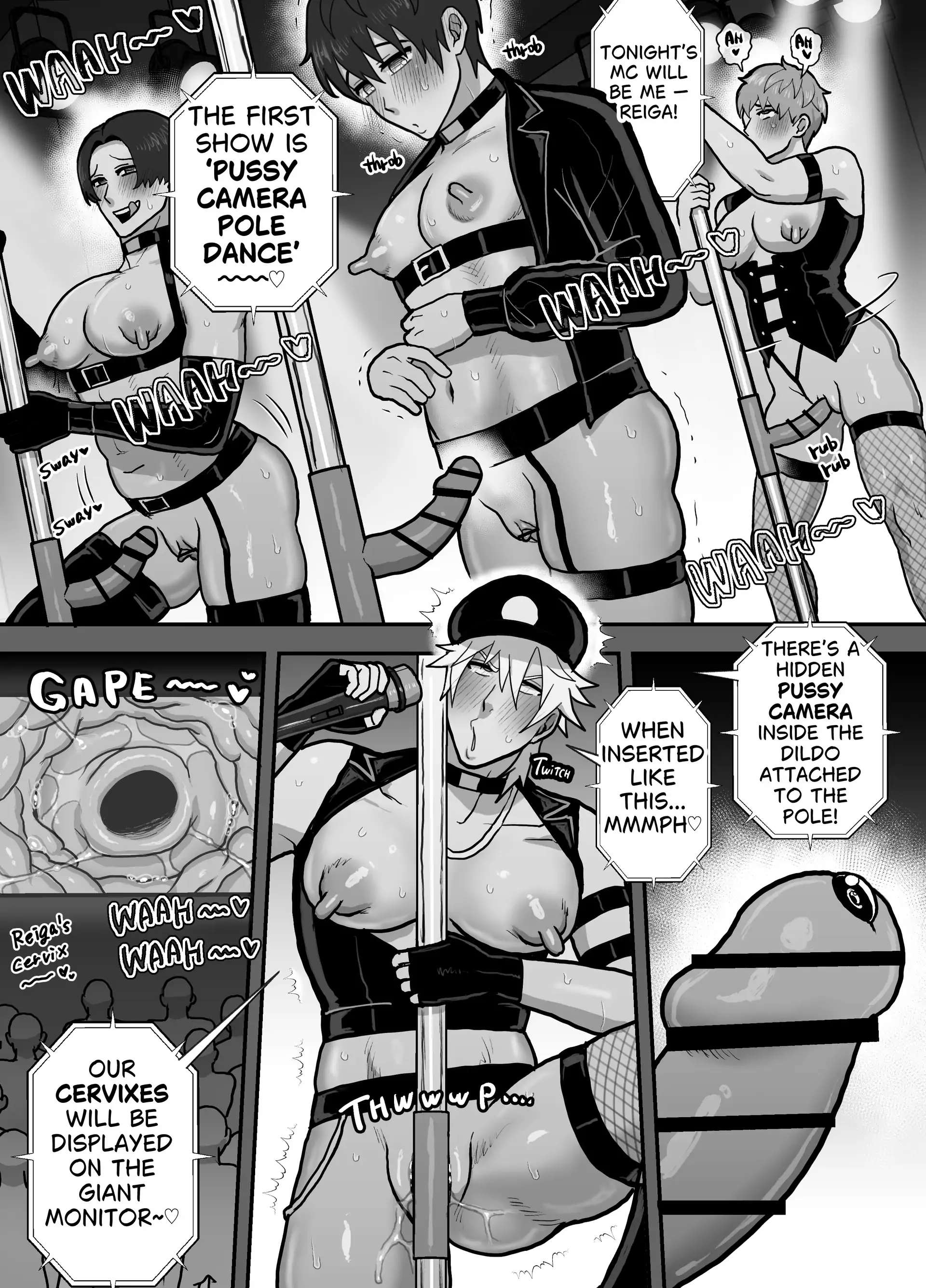 First Time at a Cuntboy Strip Club Chapter 1 page 23 - 