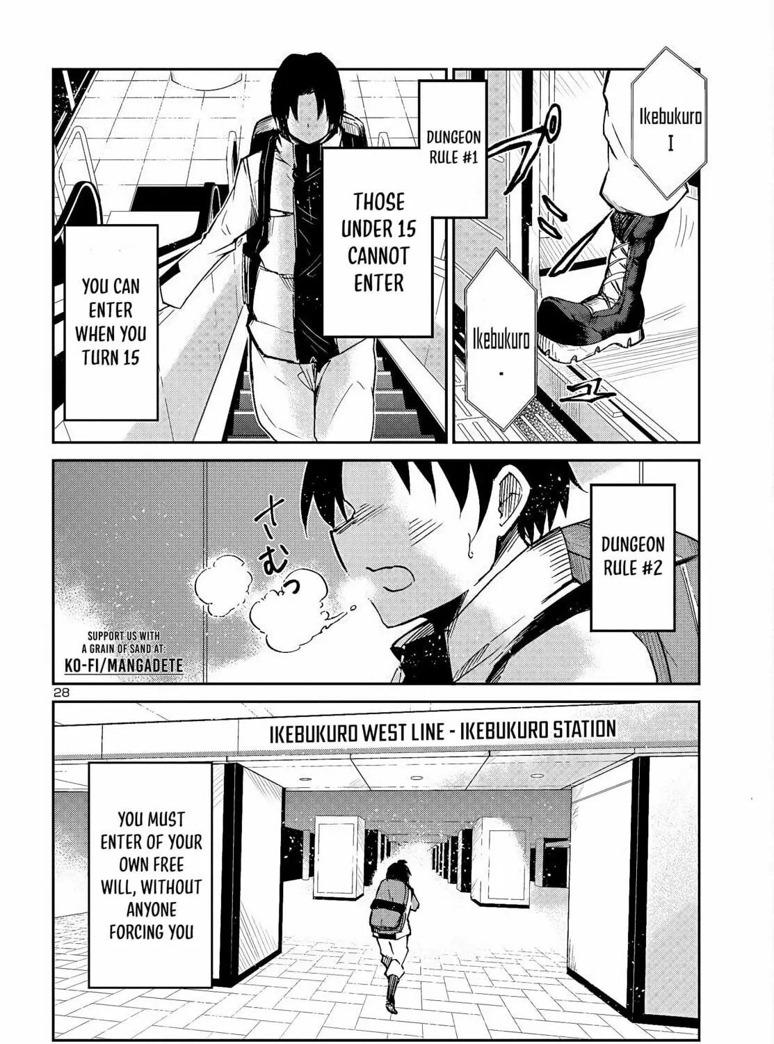 Five Years after the Dungeons Appeared, I Dare to Challenge at the Age of 15. Chapter 1 page 58 - 