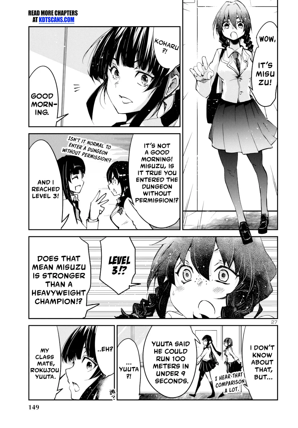 Five Years after the Dungeons Appeared, I Dare to Challenge at the Age of 15. Chapter 10 page 28 - 