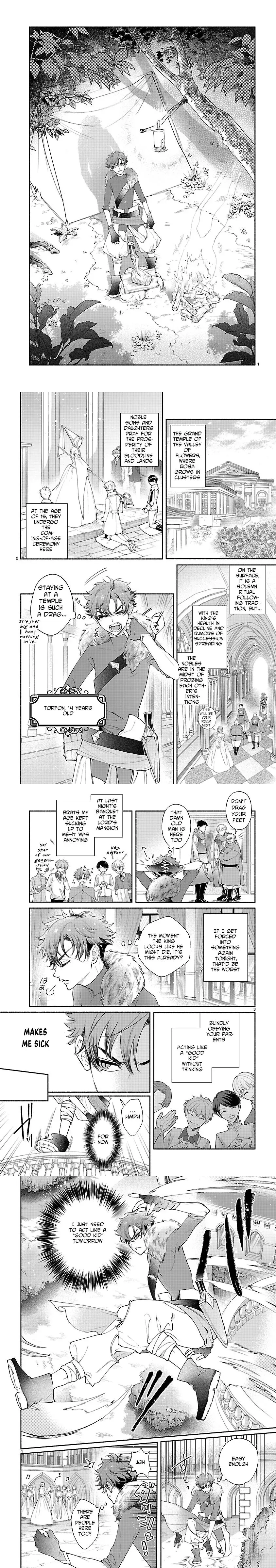 Flower Saintess Lutida Chapter 5 page 1 - 