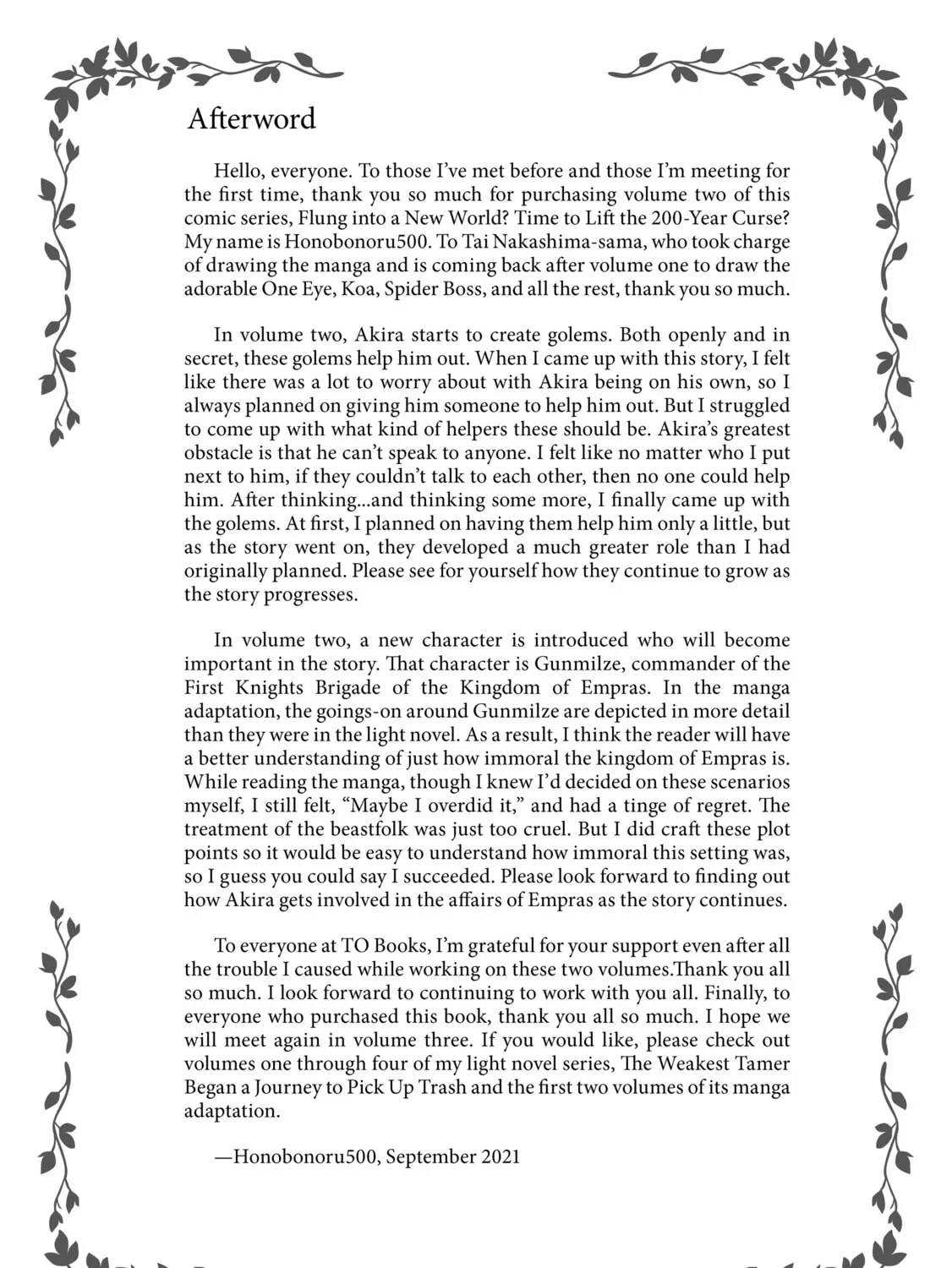 Flung into a New World Time to Lift the 200 Year Curse Chapter 9.3 page 11 - 