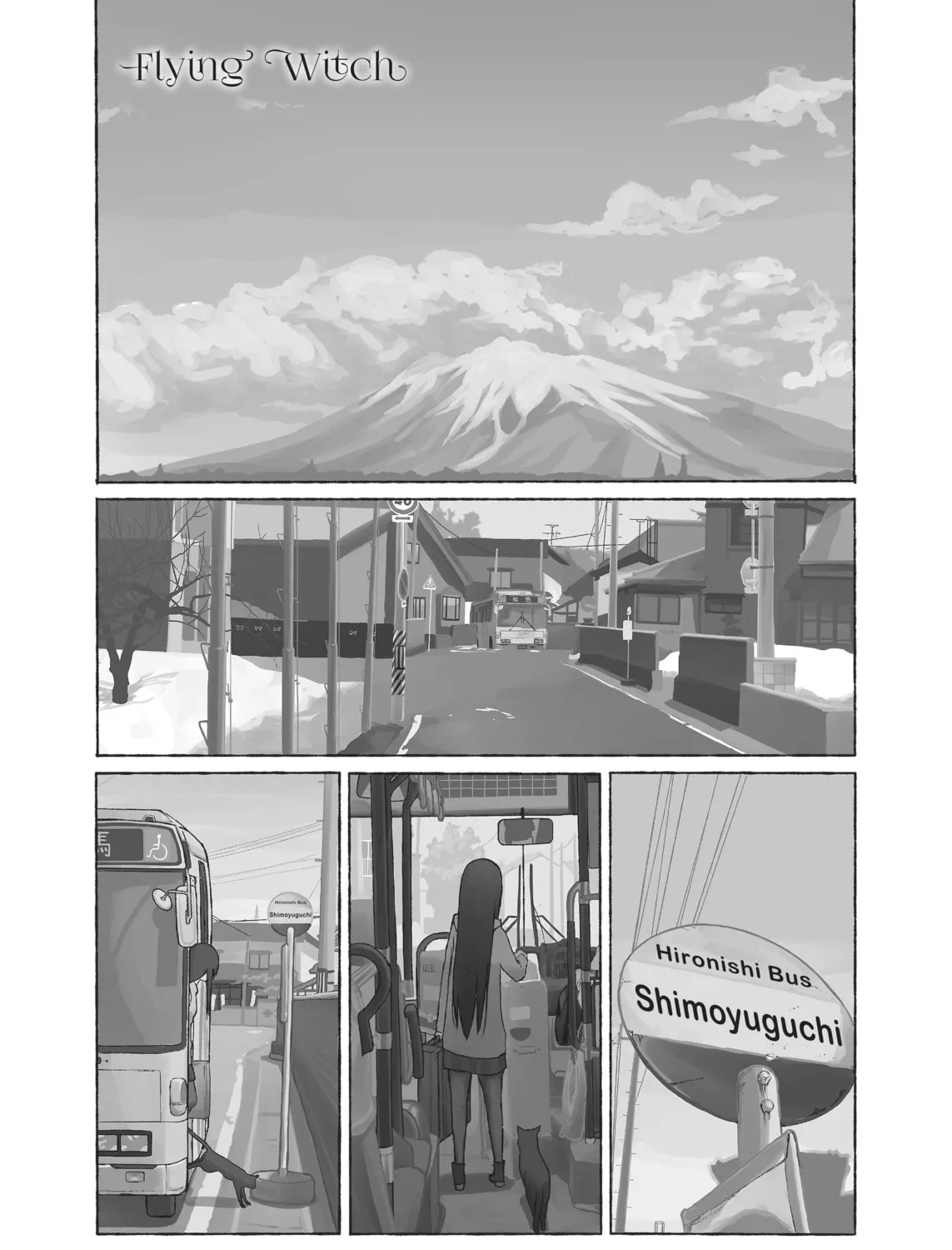 Flying Witch Chapter 1 page 1 - 