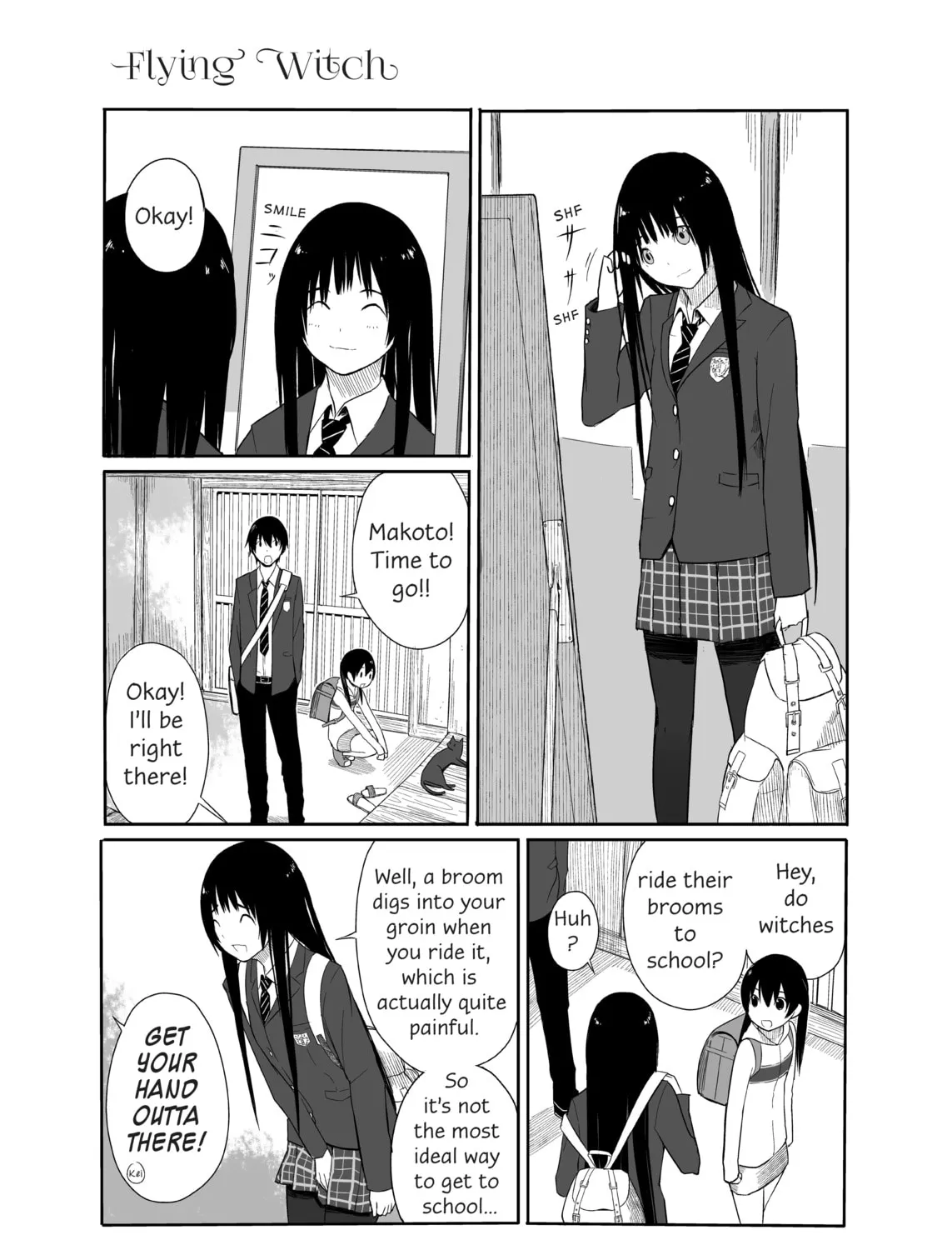 Flying Witch Chapter 2 page 1 - 