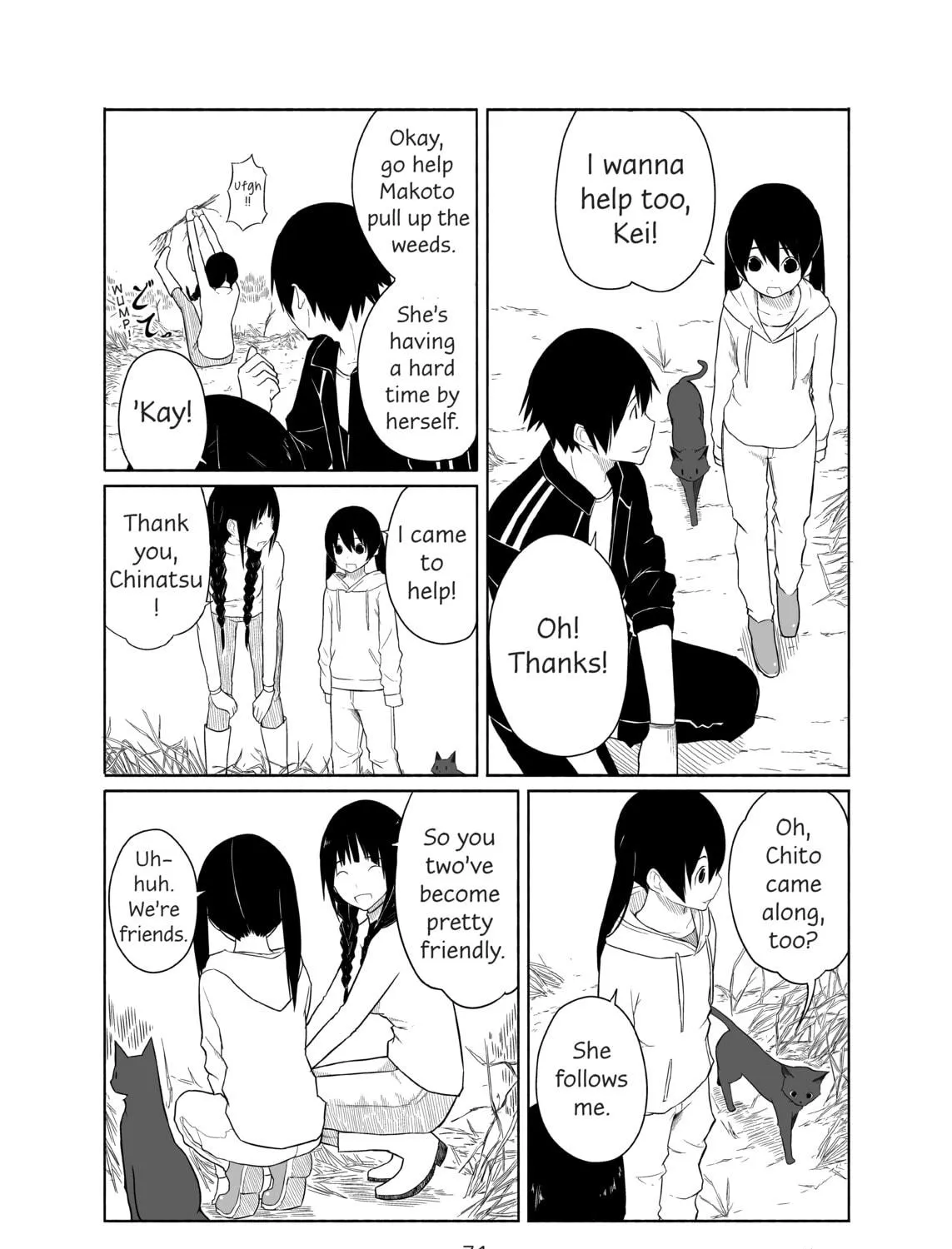 Flying Witch Chapter 3 page 17 - 