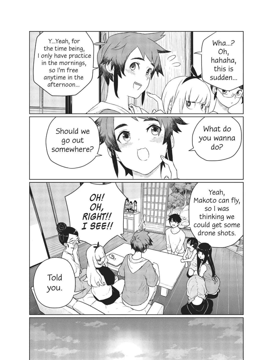 Flying Witch Chapter 66 page 37 - 