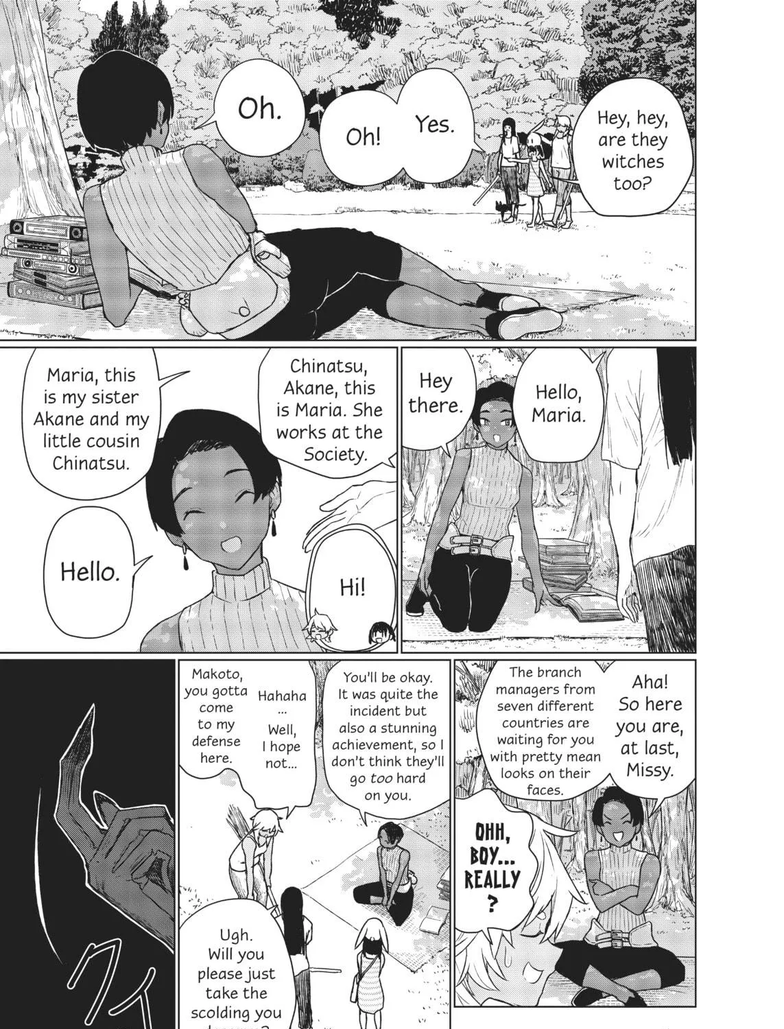 Flying Witch Chapter 67 page 17 - 