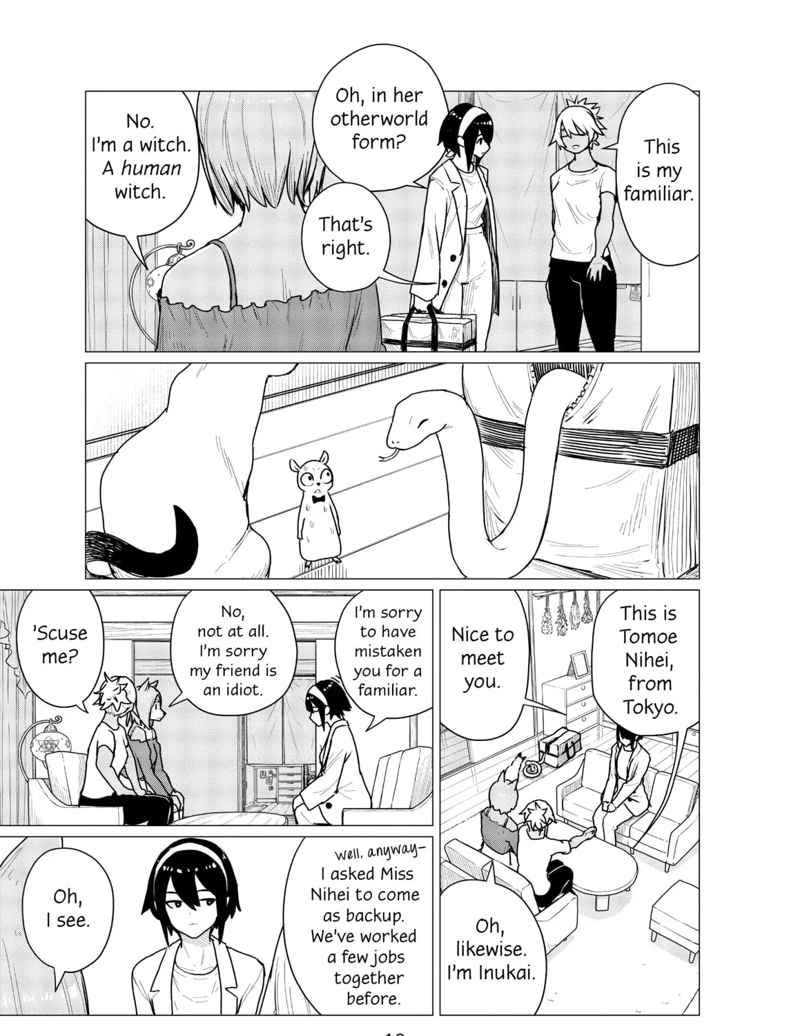 Flying Witch Chapter 68 page 21 - 