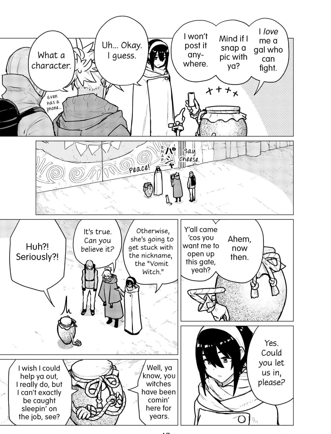 Flying Witch Chapter 69 page 35 - 