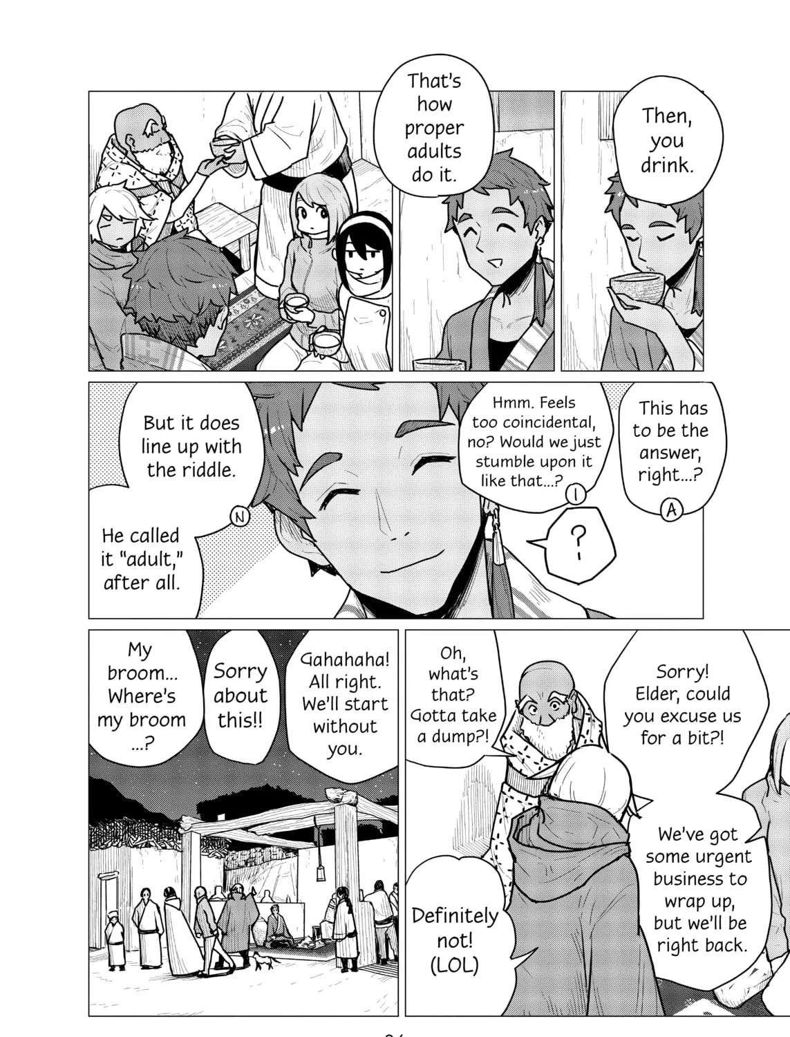 Flying Witch Chapter 70 page 51 - 