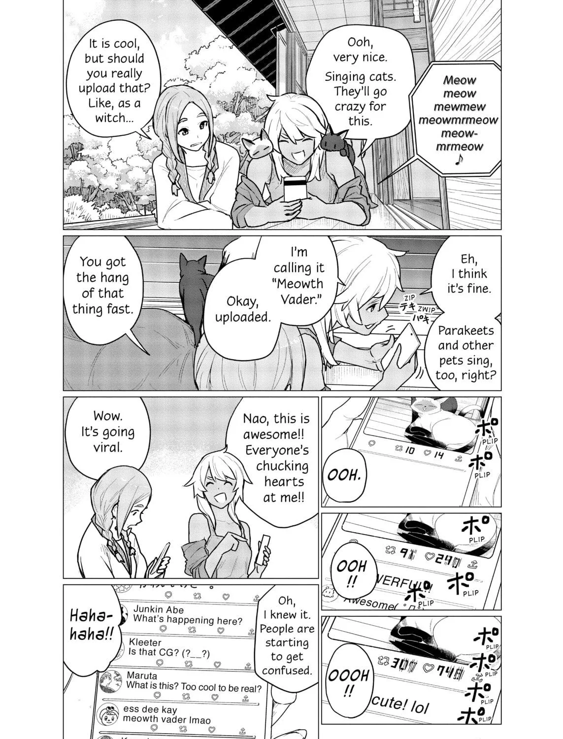 Flying Witch Chapter 72 page 35 - 