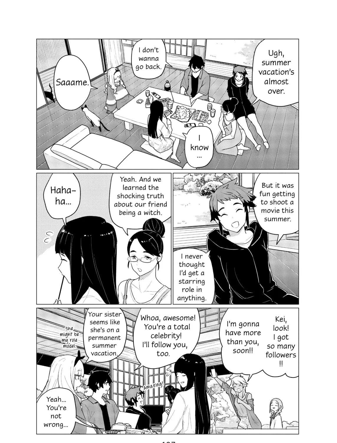 Flying Witch Chapter 72 page 37 - 
