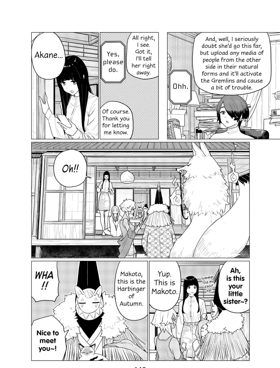 Flying Witch Chapter 72 page 47 - 